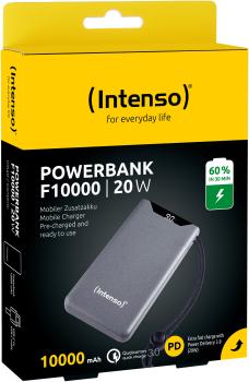 INTENSO Power Bank F10000 Grey 7332034 10000 mAh