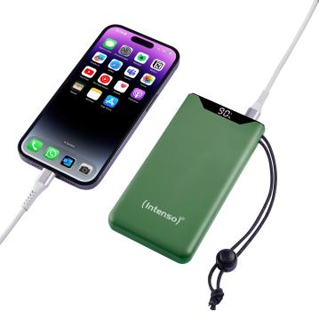 INTENSO Power Bank F10000 Green 7332036 10000 mAh