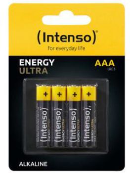 INTENSO Energy Ultra AAA LR03 7501414 Alkaline 4pcs blister