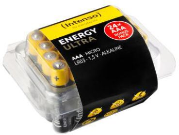 Intenso energy ultra aaa lr03 7501814 alkaline 24pcs plastic box - Intenso-7501814-4034303027323