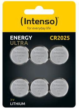 Intenso energy ultra cr 2025 7502426 lithium bc 6pcs blister - Intenso-7502426-4034303027958