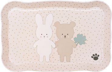 JABADABADO Tee Set G12021 Teddy & bunny 29x20x9cm