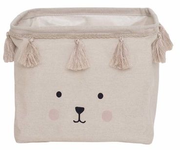 JABADABADO Aufbewahrungskorb K016 Teddy 28x28x24cm