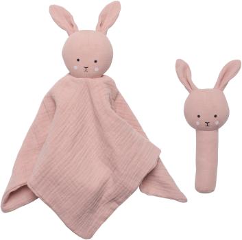 JABADABADO Geschenkset Rassel Hase S1025 pink