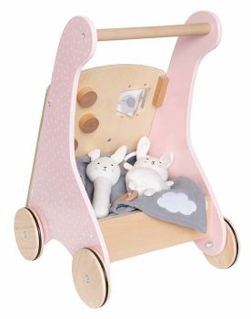 JABADABADO Laufhilfe Hase W7208 rosa 33x29x47cm