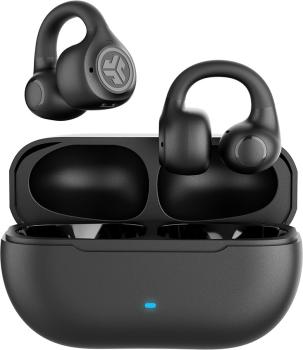 JLAB Flex Open Air Clip Earbuds IEUEBFLEXRBLK124 True Wireless, Black