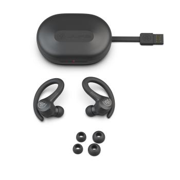 JLAB Go Air Sport Earbuds IEUEBGAIRSPRTRBLK124 True Wireless, Graphite