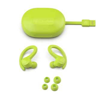 JLAB Go Air Sport Earbuds IEUEBGAIRSPRTRYEL124 True Wireless, Neon Yellow