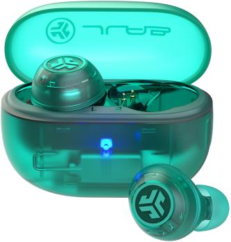 JLAB Go Pop ANC Earbuds IEUEBGOANCRTRATEL124 True Wirel.Transparent Teal