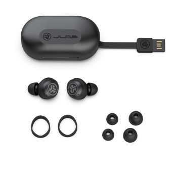 JLAB JBuds Air Pro IEUEBJBAIRPRORBLK82 True Wireless, Black