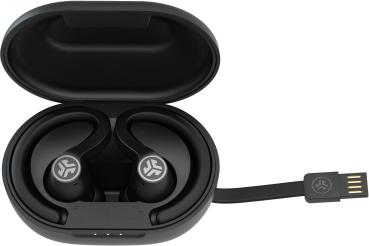 JLAB JBuds Air Sport IEUEBJBAIRSPRTRBLK82 True Wireless, Black