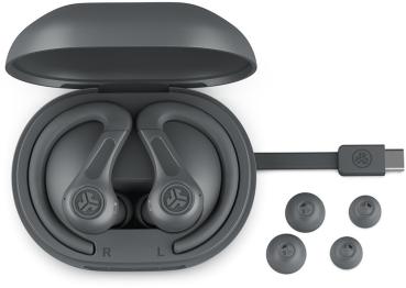 JLAB JBuds Sport ANC 4 Earbuds IEUEBJBSPTANCRGPH84 True Wireless, Graphite