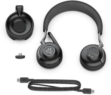 JLAB Epic Work Headset IEUHBEPICWORKRBLK63 Wireless, Graphite