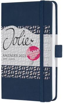 JOLIE Wochenkalender A6 2024 J4204 midn. blue, 2S/1W,d/gb/f/nl