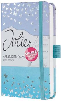 JOLIE Wochenkalender A6 2024 J4346 confetti sky, 2S/1W,d/gb/f/nl