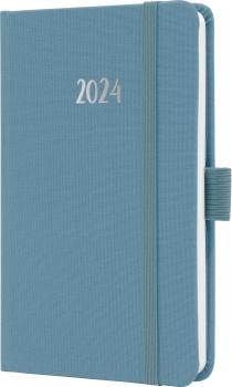 JOLIE Agenda Powder Blue ML 2024 J4400 1W/2S, blau A6