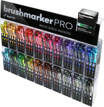 KARIN Brush Marker PRO 27C11 Display 240 Stück