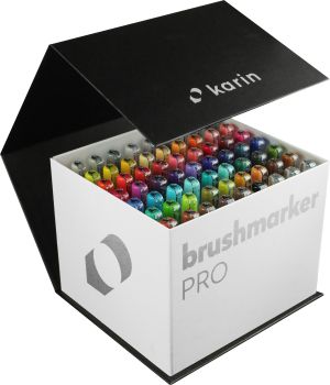 KARIN Brush Marker PRO 27C7 Mega Box 60 Farben