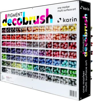 KARIN Pigment Deco Brush 29C11 Display 504 Stk.