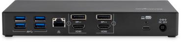 KENSINGTON Duale 4K Dockingstation K33603EU USB-C & USB-A blk