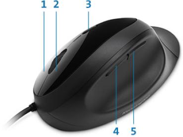 KENSINGTON Pro Fit Ergo Mouse K75403EU wired blk