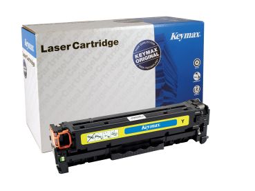 KEYMAX RMC-Toner-Modul yellow CC532AKEY zu HP CLJ CP2025 2800 Seiten