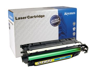 KEYMAX RMC-Toner-Modul yellow CE262AKEY zu HP CLJ CP 4025 11'000 S.