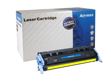 KEYMAX RMC-Toner-Modul yellow Q6002AKEY zu HP CLJ 2600 2000 Seiten