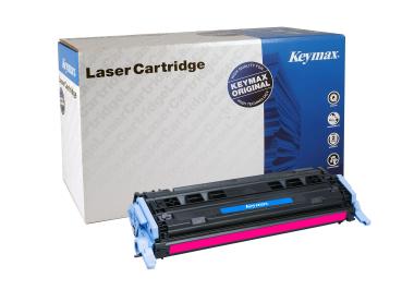 KEYMAX RMC-Toner-Modul magenta Q6003AKEY zu HP CLJ 2600 2000 Seiten