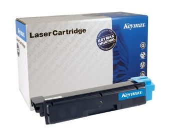 KEYMAX RMC- Toner-Modul cyan TK-580CKEY f. Kyocera FS-5150 2800 S.