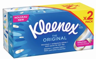 KLEENEX Kosmetiktücher 3080200 2x80 Stück