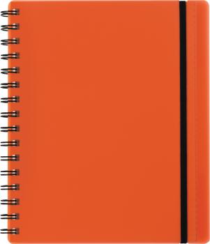 KOLMA Notizbuch Easy KolmaFlex A5 06.551.04 rot, kariert 5mm 100 Bl.