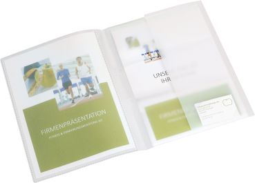 KOLMA Präsentationsmappe Vario A4 10.014.00 transparent