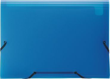 KOLMA Sammelmappe Daily Easy A4 11.017.05 blau, 13 Taschen, Kolmaflex