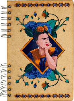 KOMONI Notizbuch Frida Kahlo A5 FRI-ELBOW5G liniert 90 Blatt