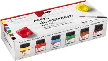 KREUL Creativ-Set Glanzl 79600 Glanzlack 6x20ml