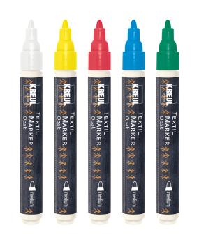 KREUL Textik Marker Opak medium 92750 5er Set