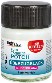 KREUL Überzugslack Potch 50ml CKH49971 für Kerzen, seidenglanz