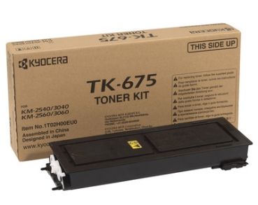 KYOCERA Toner-Modul schwarz TK-675 KM-2540/3040 20'000 Seiten