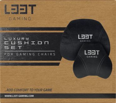 L33T Gaming Chair Cushion Set 160382 Memory Foam Velvet