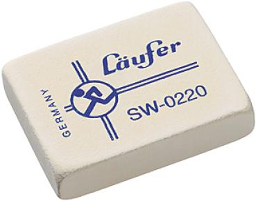 LÄUFER Zeichen-Radierer 02200 48×36×10mm