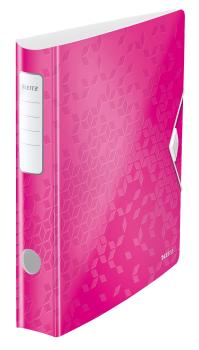 LEITZ Ordner 180° WOW 5cm 11070023 pink A4