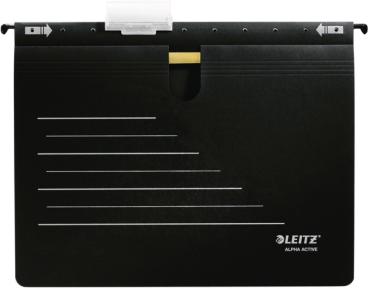 LEITZ Hängehefter Alpha A4 19243095 schwarz 5 Stück