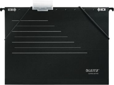 LEITZ Hängemappe Alpha A4 19253095 schwarz 5 Stück