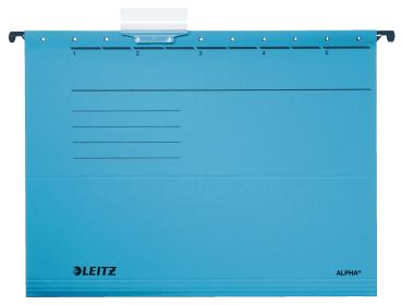 LEITZ Hängemappe Alpha A4 19853035 blau 5 Stück