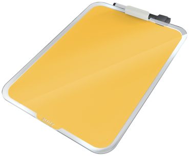 LEITZ Glass Noteboard Cosy 3947-00-19 gelb 33x25x7.5cm