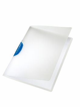 LEITZ Color Clip blau A4 41750035 transparent