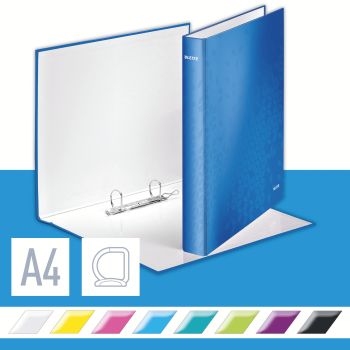 LEITZ Ringbuch WOW A4 42410036 blau