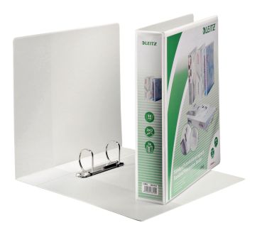 LEITZ Präsentationsringbuch A4 42810001 weiss 2R 40mm