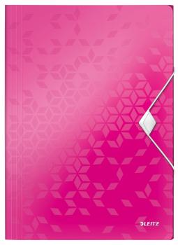 LEITZ Sammelmappe WOW A4 45990023 pink für 150 Blatt